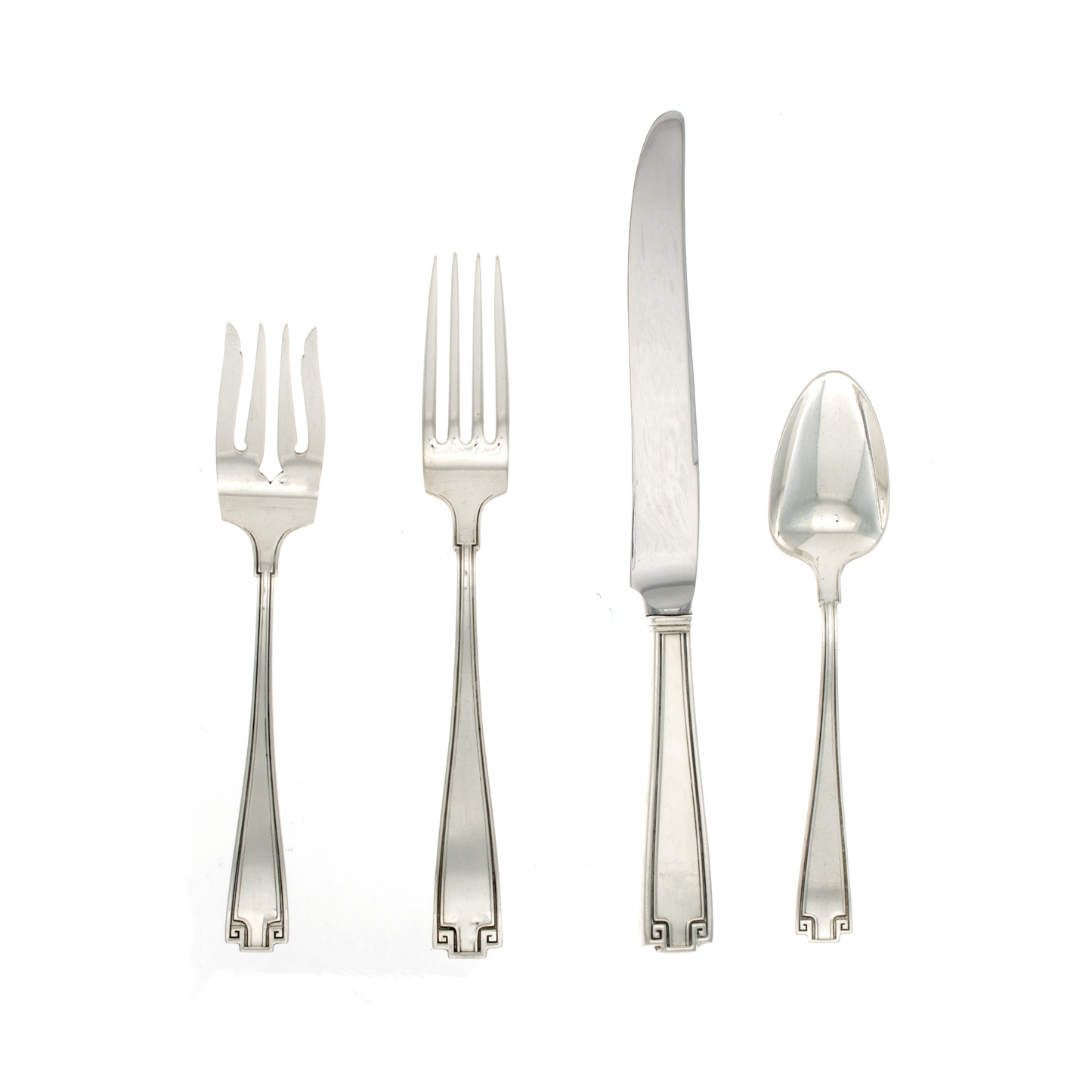 Etruscan Sterling Silver 4 Piece Place Setting
