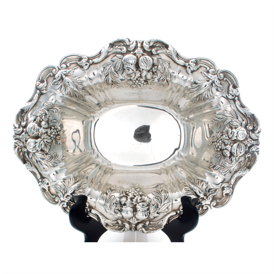 Francis I Sterling Oval Bowl 12 3/4"