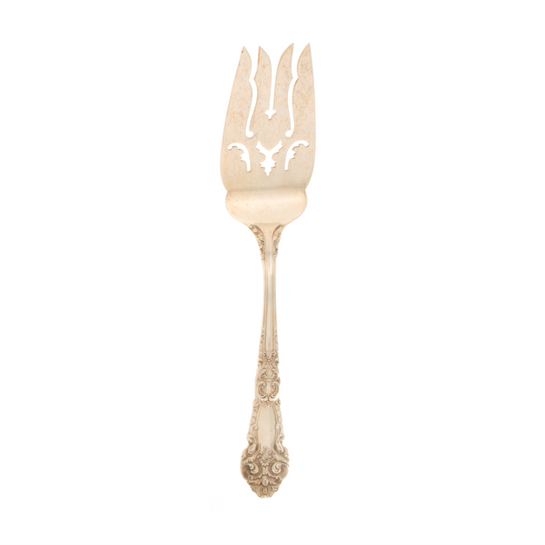 French Renaissance Sterling Silver Cold Meat Fork