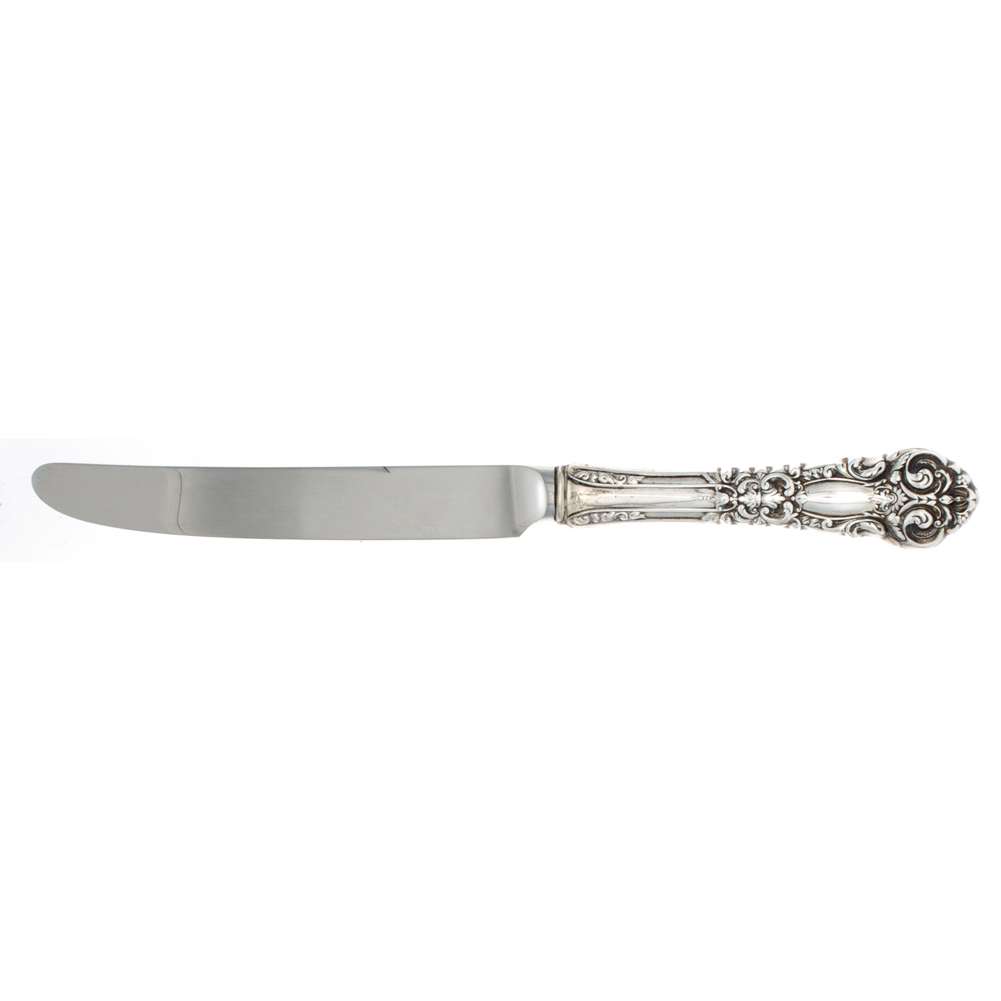 French Renaissance Sterling Silver Dinner Knife French Blade