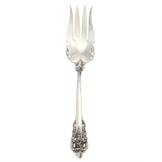 Grande Baroque Sterling Silver Salad Serving Fork