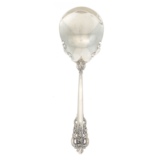 Grande Baroque Sterling Silver Salad Serving Spoon