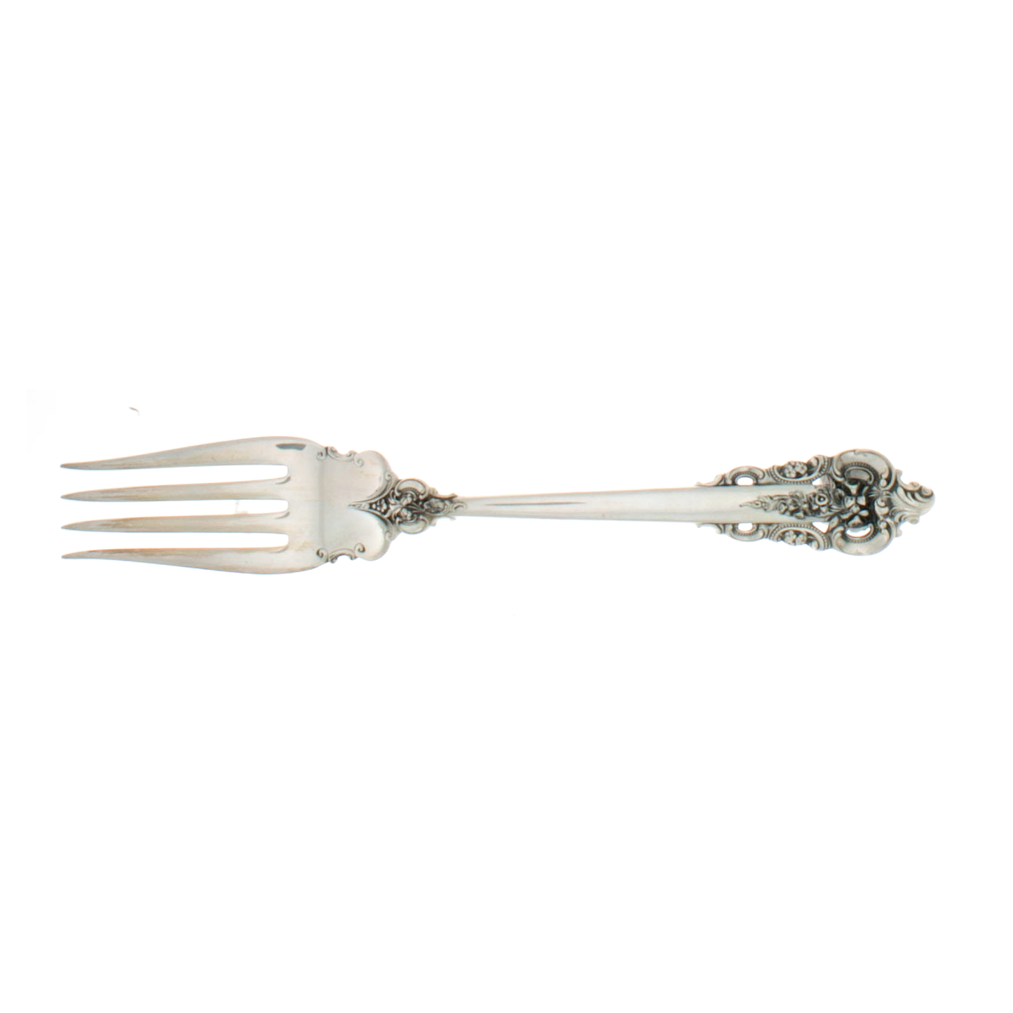 Grande Baroque Sterling Silver Cold Meat Fork