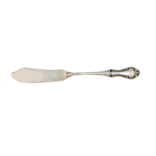 Joan of Arc Sterling Silver Flat Master Butter Knife