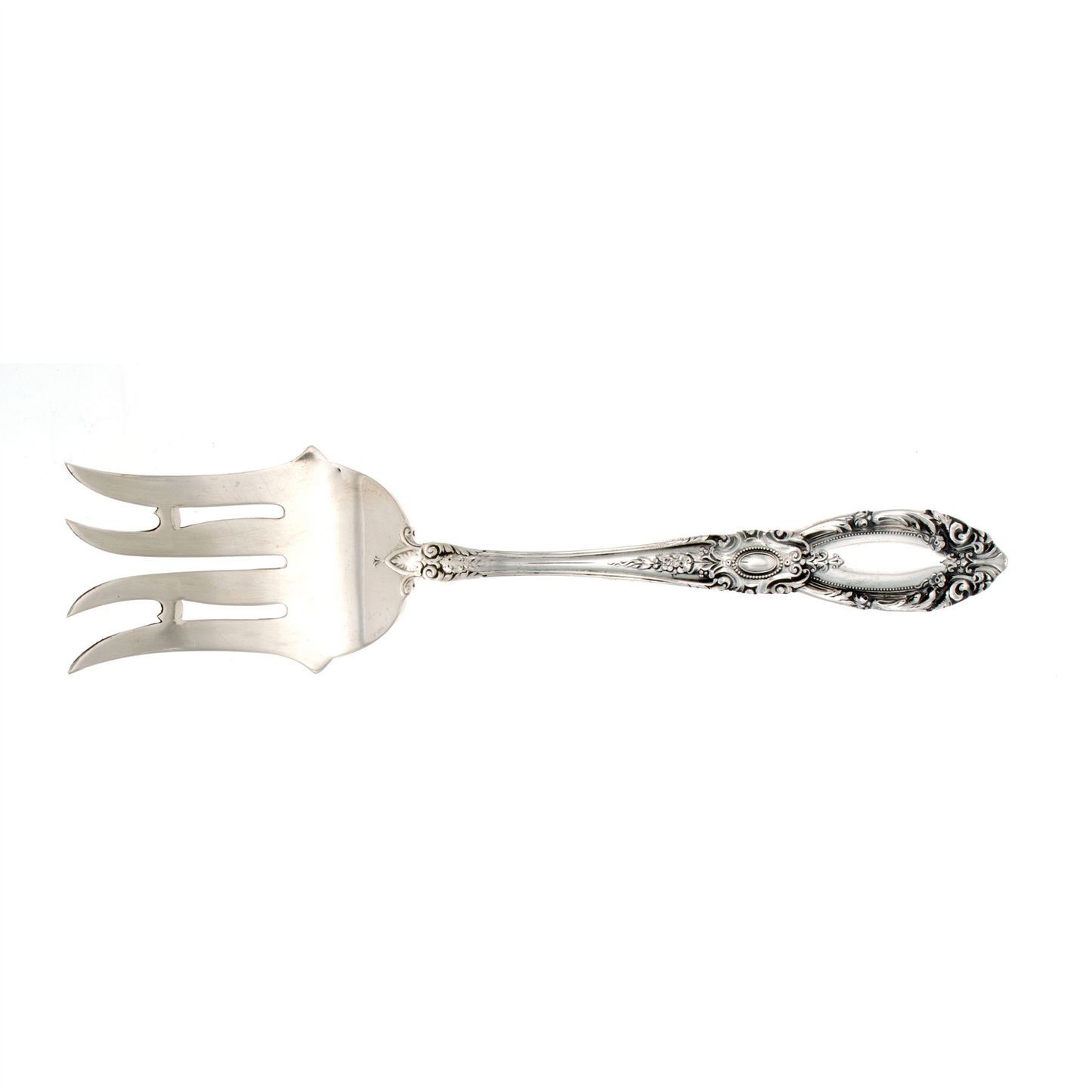 King Richard Sterling Silver Cold Meat Fork