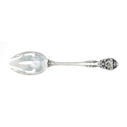 King Edward Sterling Silver Slotted Tablespoon
