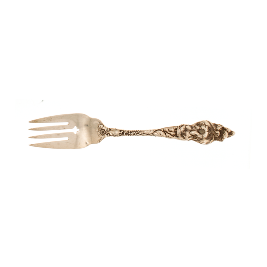 Les Six Fleurs Sterling Silver Salad Fork