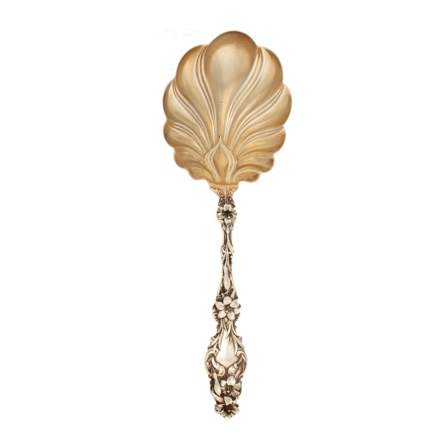 Lily Sterling Silver Berry Spoon Whiting