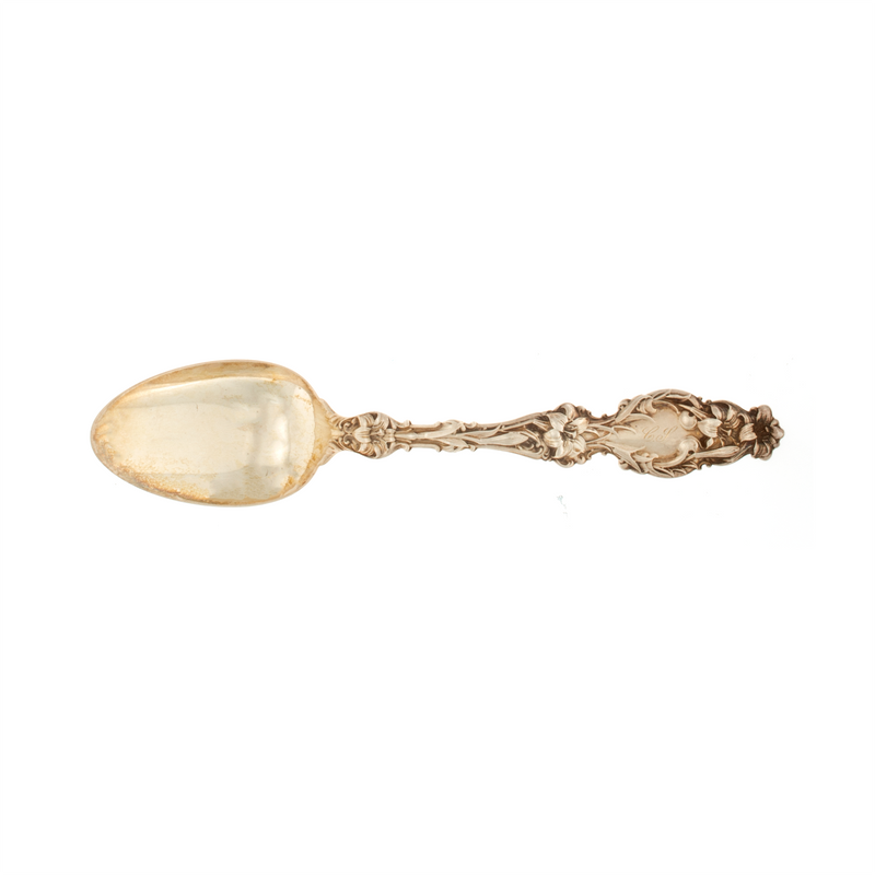 Lily Sterling Silver Oval Soup Spoon