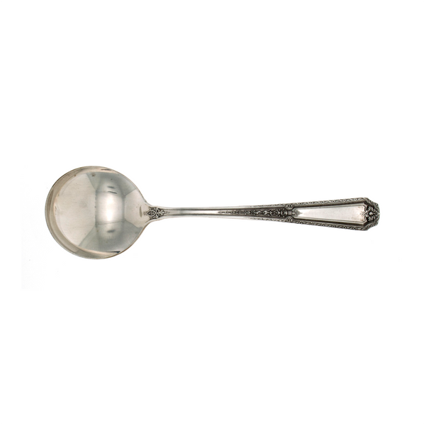 Louis XIV Sterling Silver Cream Soup Spoon