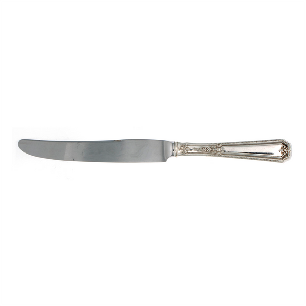 Louis XIV Sterling Silver Dinner Size Knife with French Blade