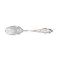 Luxembourg Sterling Silver Oval Soup Spoon