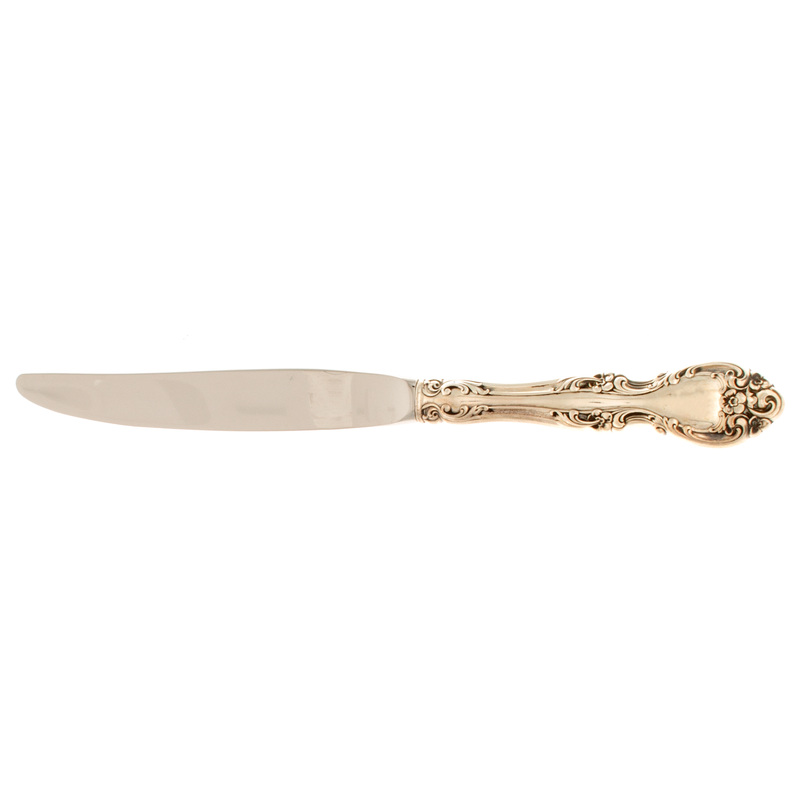 Melrose Sterling Silver Dinner Knife modeen blade