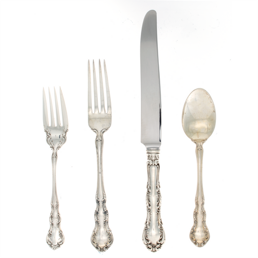 Old Atlanta Sterling 4 Piece Dinner Size Setting