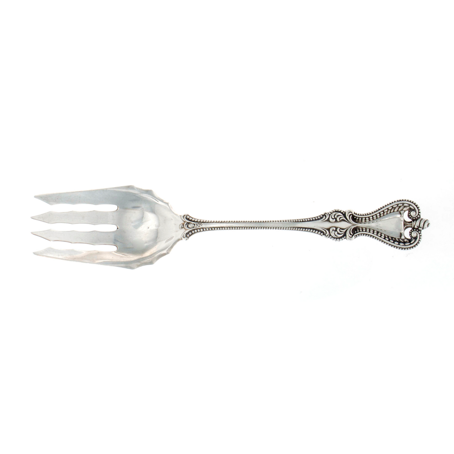 Old Colonial Sterling Silver Cold Meat Fork