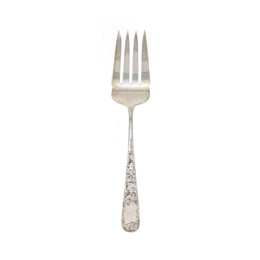 Old Maryland Engraved Sterling Silver Cold Meat Fork