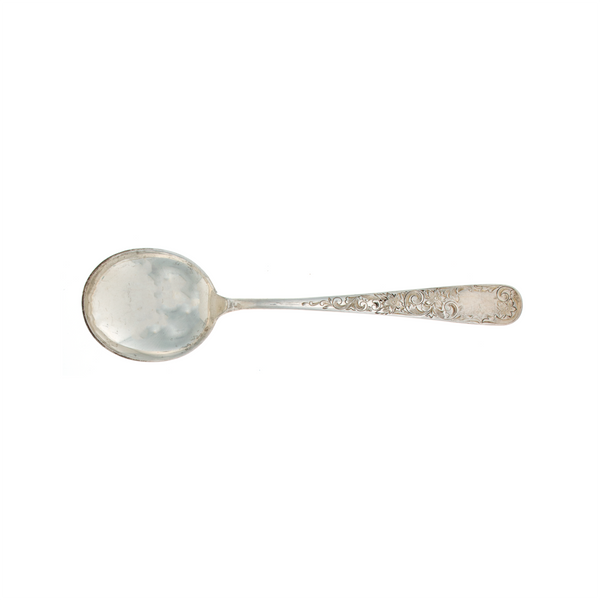 Old Maryland Engraved Sterling Silver Cream Soup Spoon