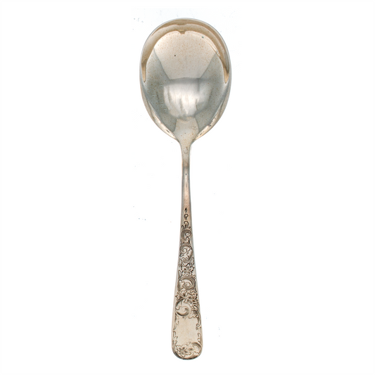 Old Maryland Engraved Sterling Silver Salad Serving Spoon