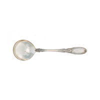 Old Mirror Sterling Silver Cream Soup Spoon