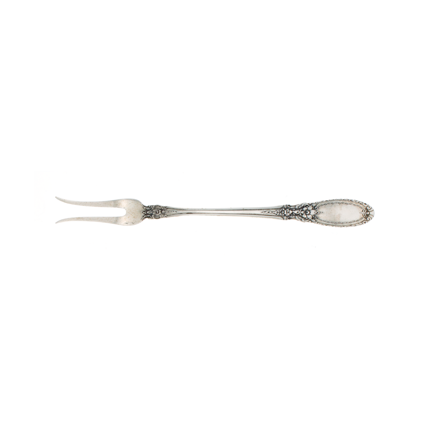 Old Mirror Sterling Silver Pickle Fork