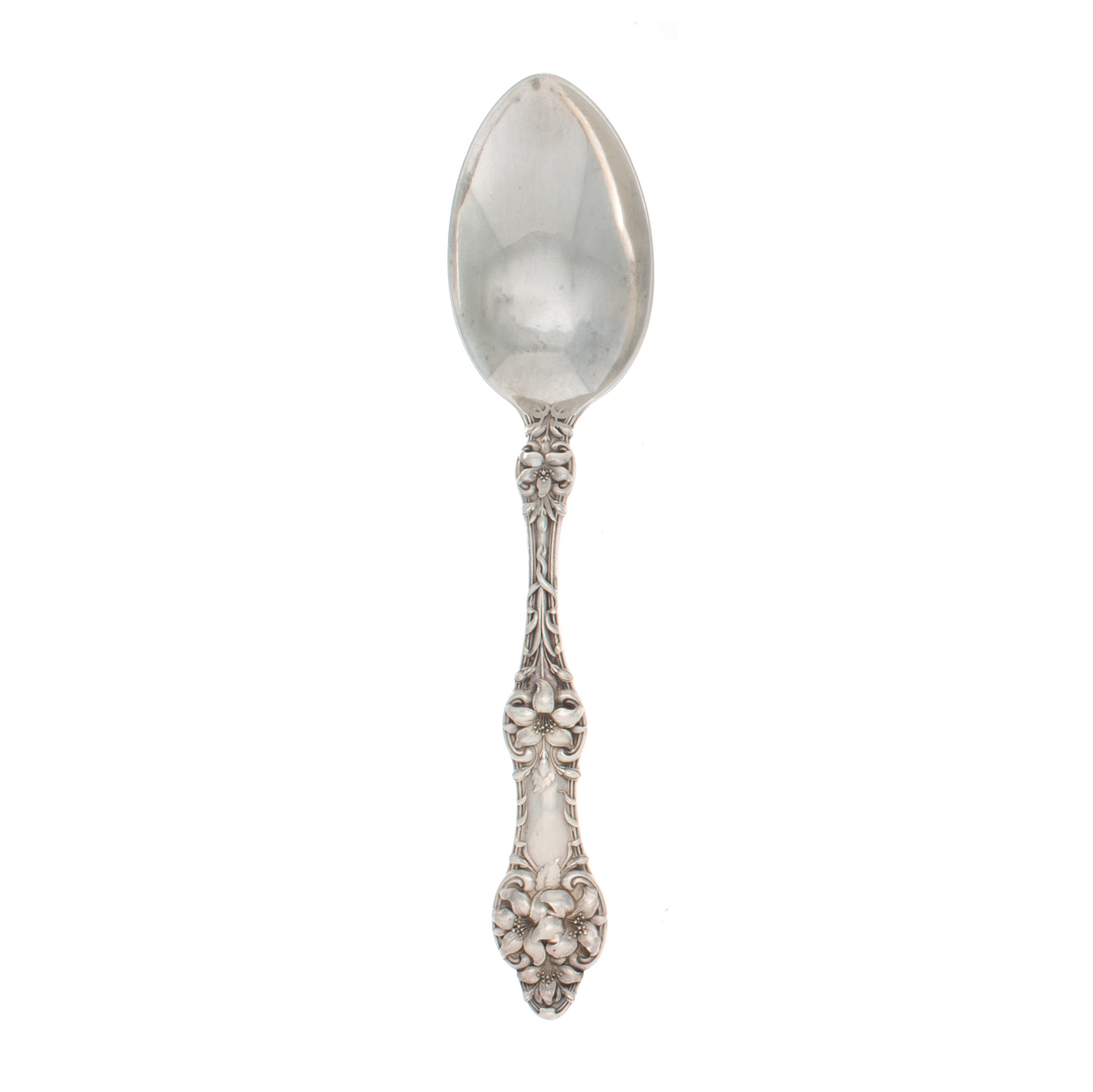 Old Orange Blossom Sterling Silver Tablespoon
