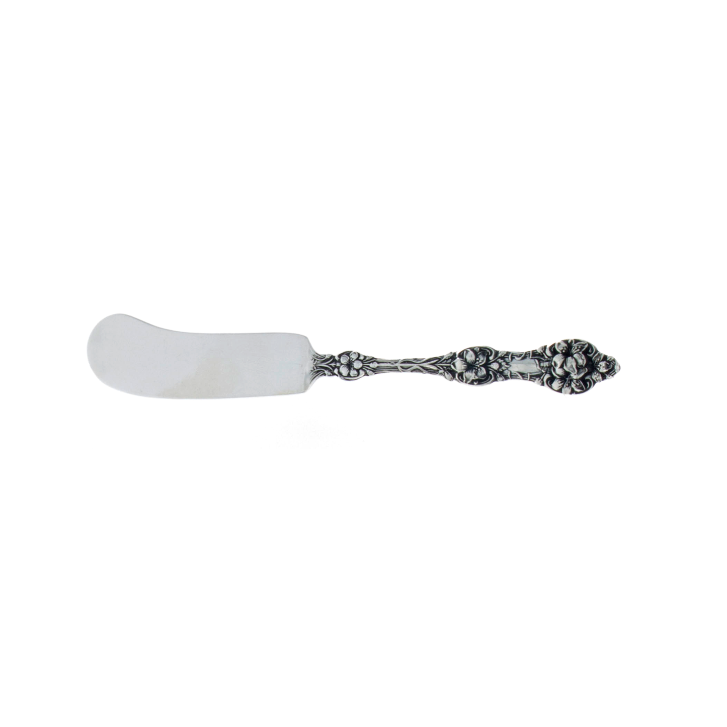 Old Orange Blossom Sterling Silver Flat Spreader