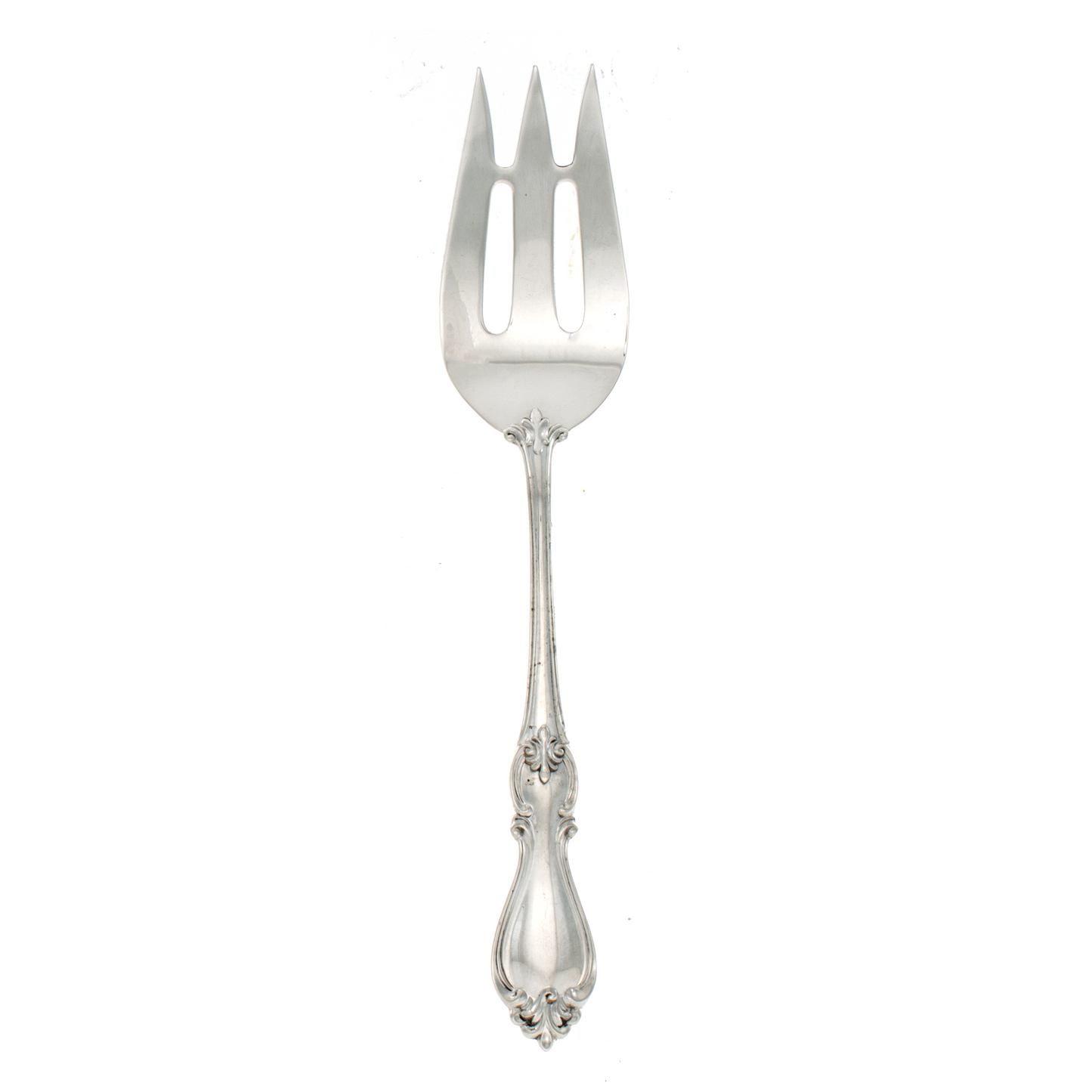 Queen Elizabeth Sterling Silver Cold Meat Fork