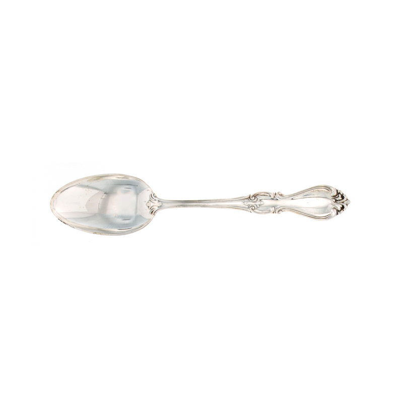 Queen Elizabeth Sterling Silver Oval Soup Spoon