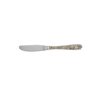 Repousse Sterling Silver Hollow Handle Spreader