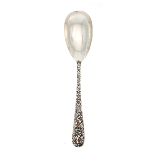 Repousse Sterling Silver Regular Ovoid Tablespoon