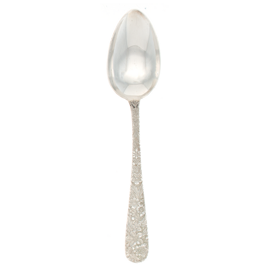 Repousse Sterling Silver Tablespoon