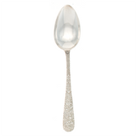 Repousse Sterling Silver Tablespoon