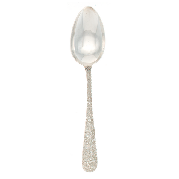 Repousse Sterling Silver Tablespoon