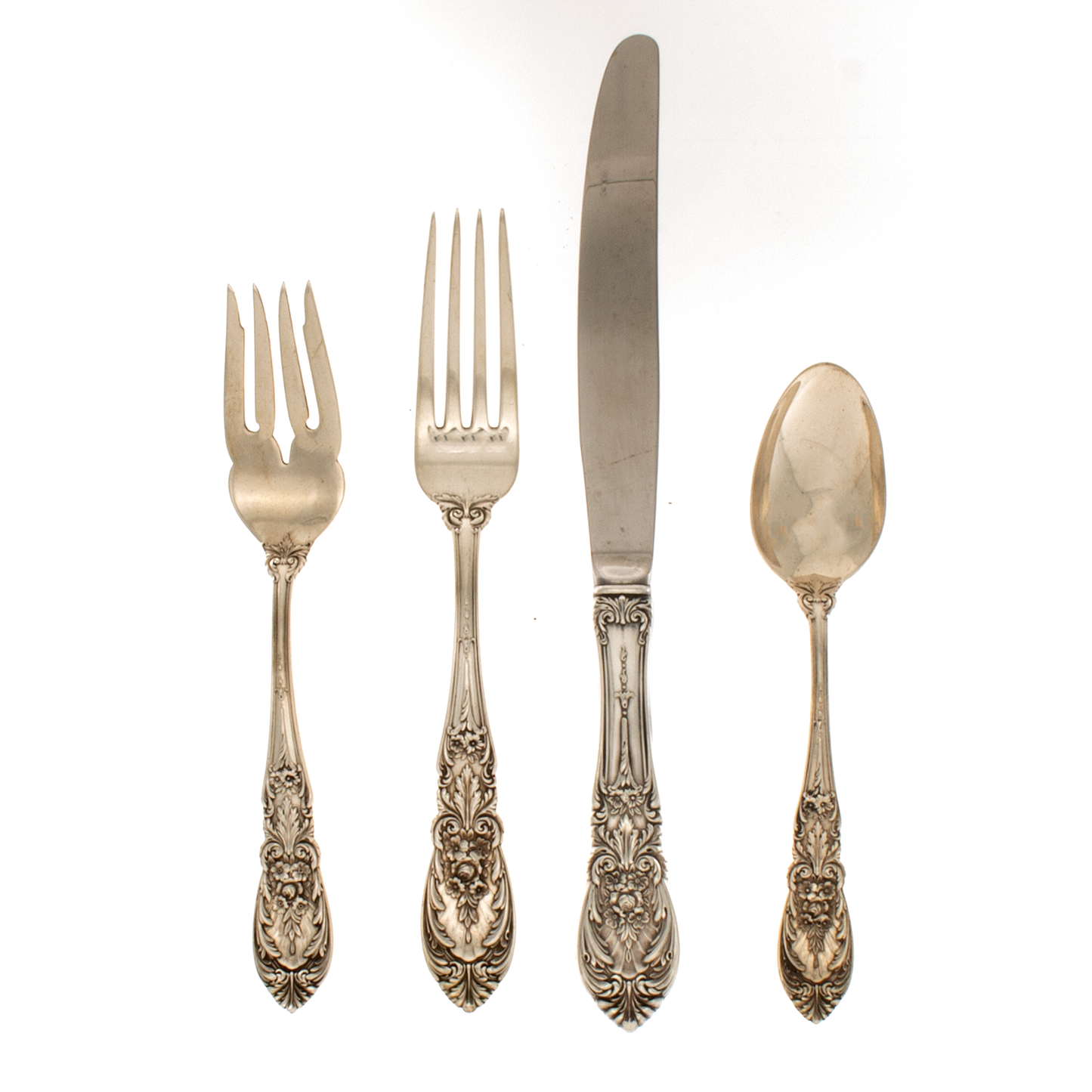 Richelieu Sterling Silver 4 Piece Dinner Size Setting