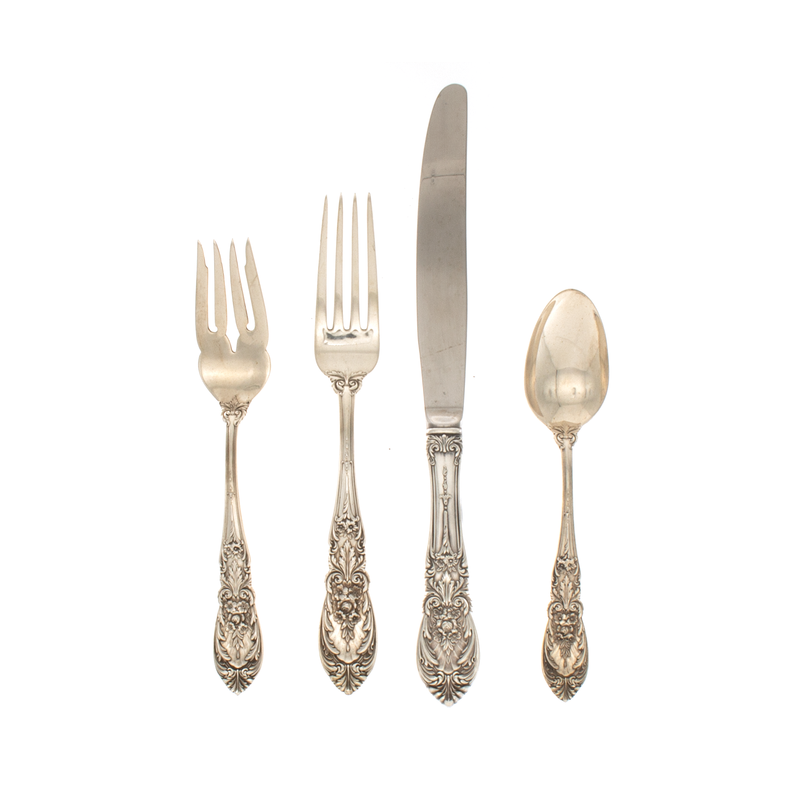 Richelieu Sterling Silver 4 Piece Place Setting