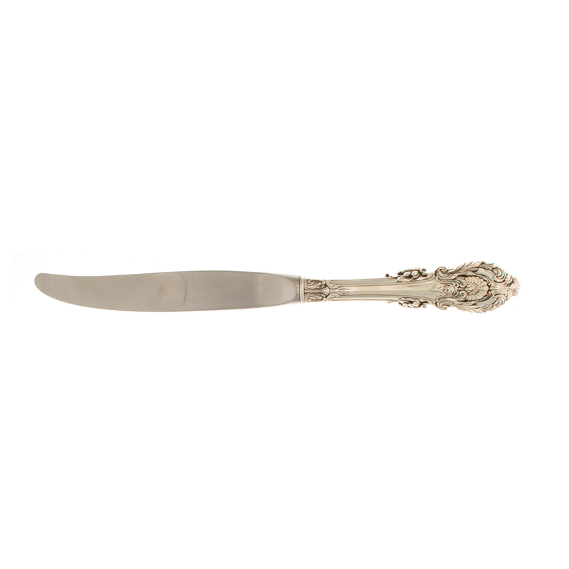Sir Christopher Sterling Silver Place Size Knife Modern Blade