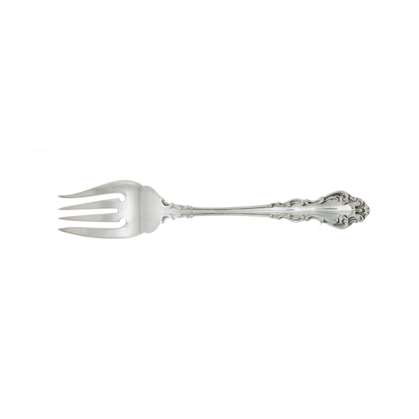 Spanish Baroque Sterling Silver Salad Fork