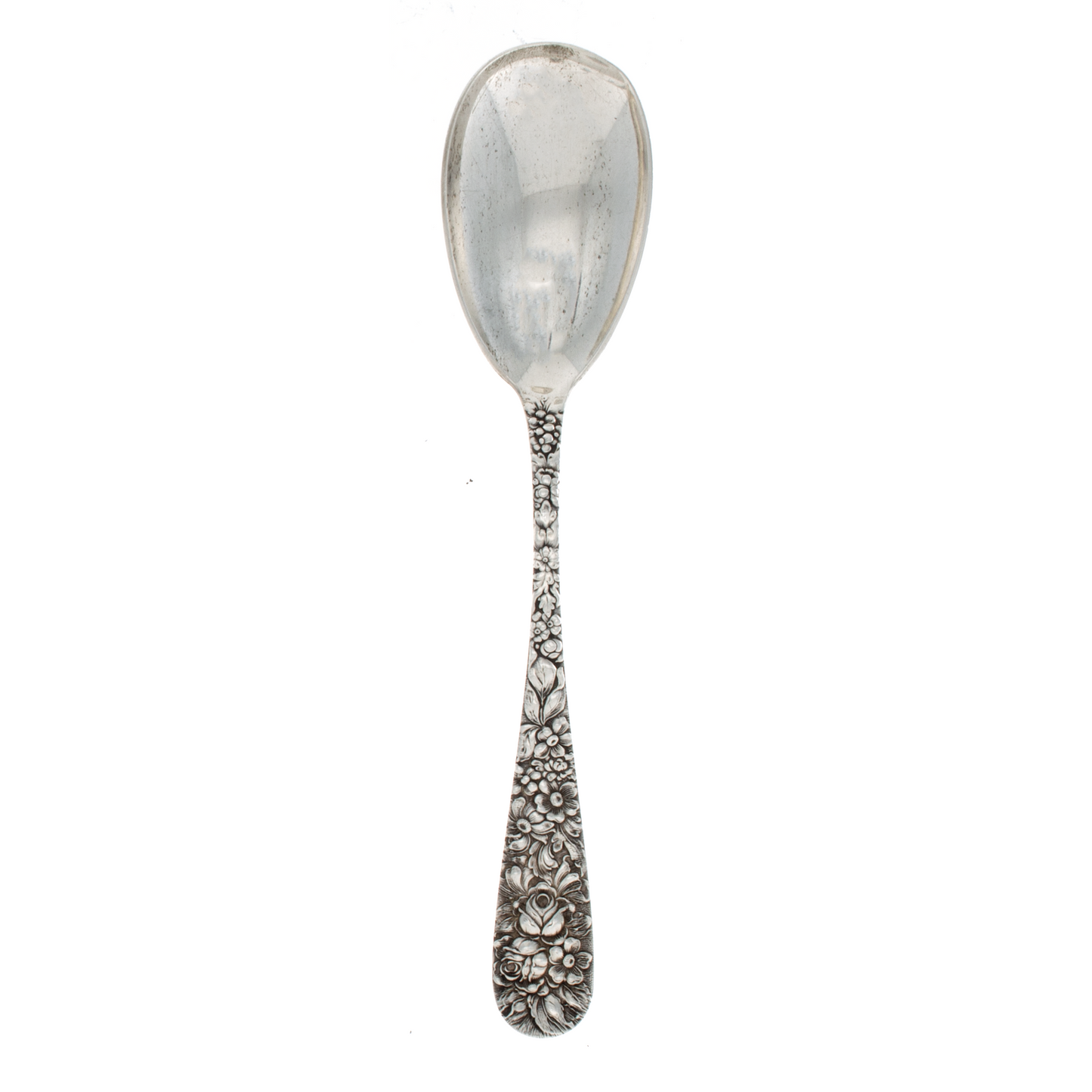Rose by Stieff Sterling Silver Ovoid Tablespoon