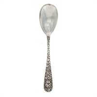 Rose by Stieff Sterling Silver Ovoid Tablespoon