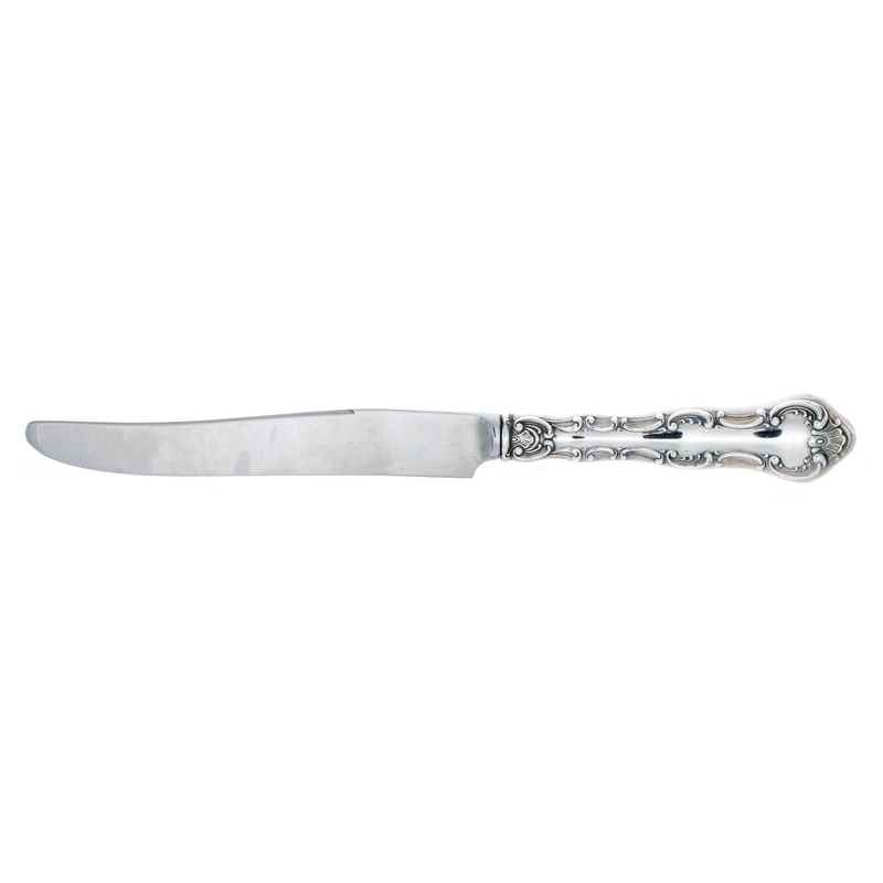 Strasbourg Sterling Silver Dinner Size Knife with French Blade