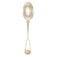 Tiffany Sterling Silver Shell and Thread Tablespoon