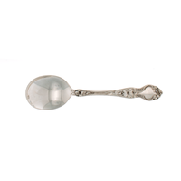 Violet Sterling Silver Cream Soup Spoon