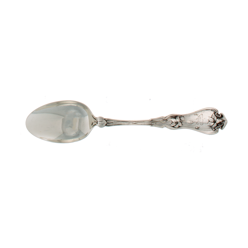 Whiting Violet Sterling Silver Teaspoon