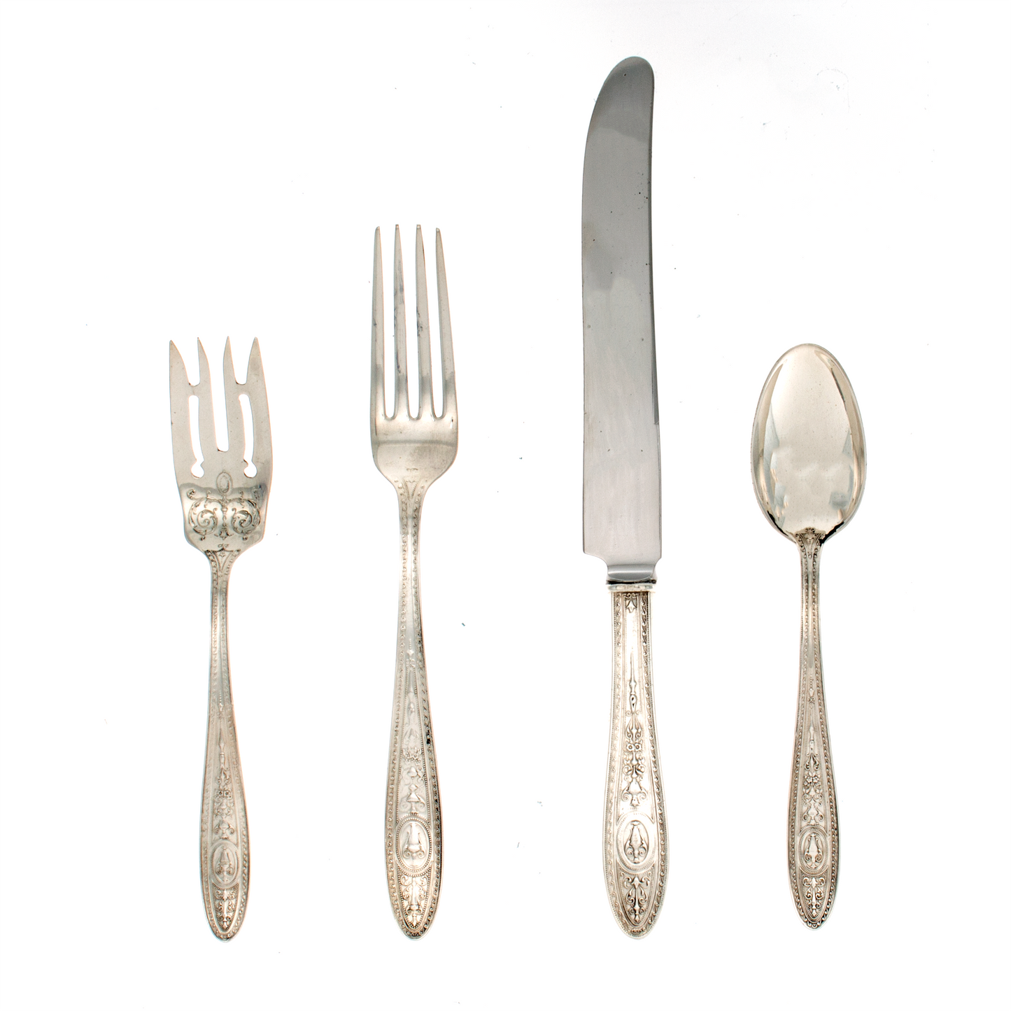 Wedgwood Sterling Silver 4 Piece Place Setting