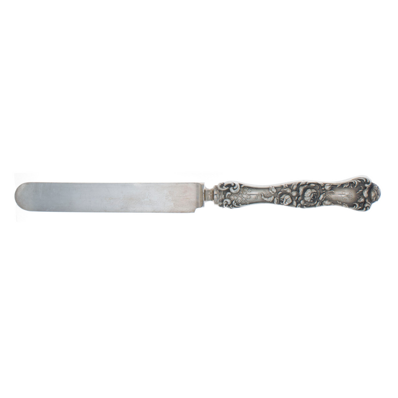 American Beauty Sterling Silver Dinner Knife with Blunt Blade
