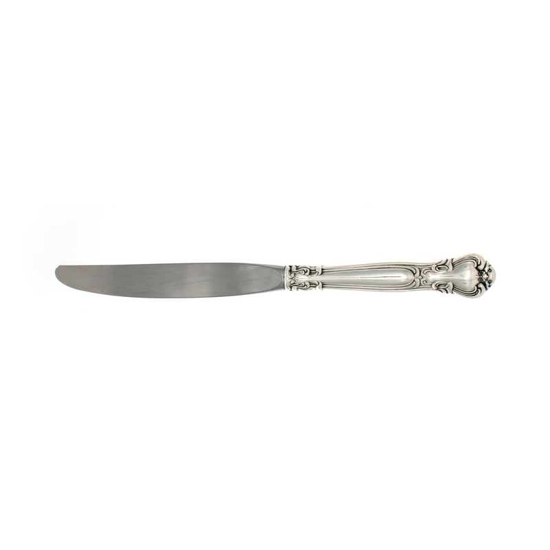 Chantilly Sterling Silver Place Size Knife with Modern Blade