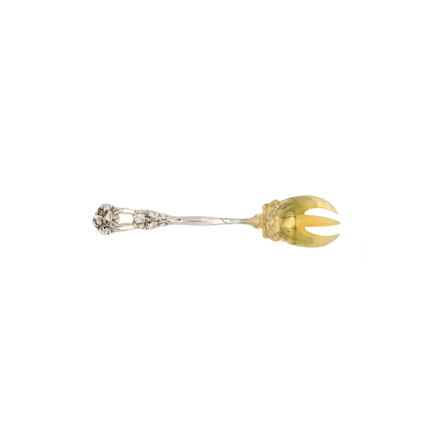 Iris Sterling Silver Ice Cream Fork