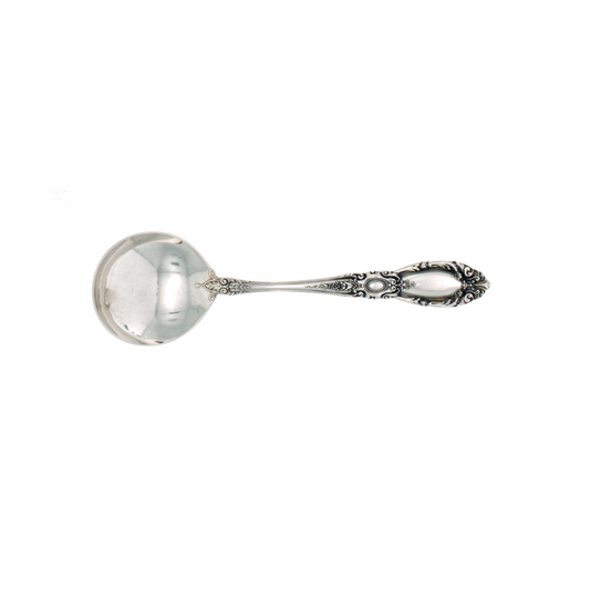 King Richard Sterling Silver Cream Soup Spoon