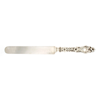 Lily Sterling Silver Dinner Size Knife Blunt Blade