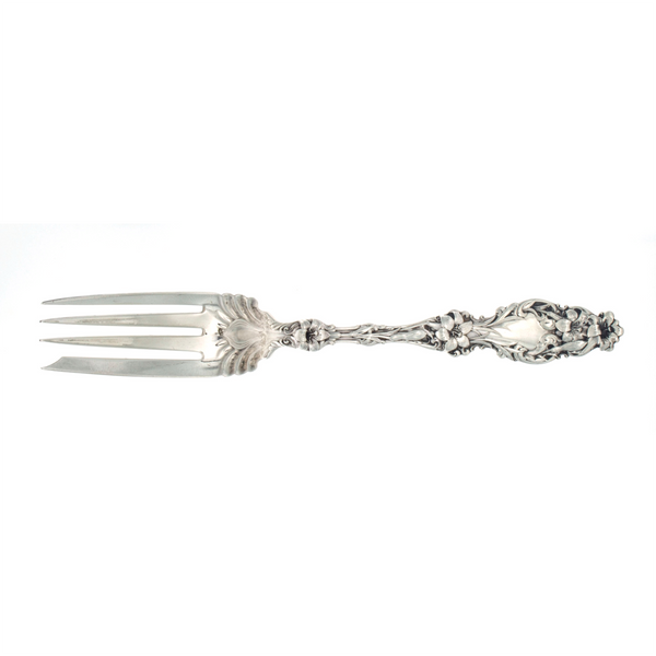Lily Sterling Silver Large Cold Meat Fork